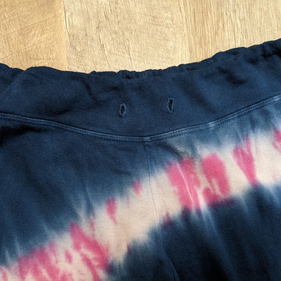 Sundry Navy Blue and Pink Tie dye Sweatpants - Picture 8 of 10